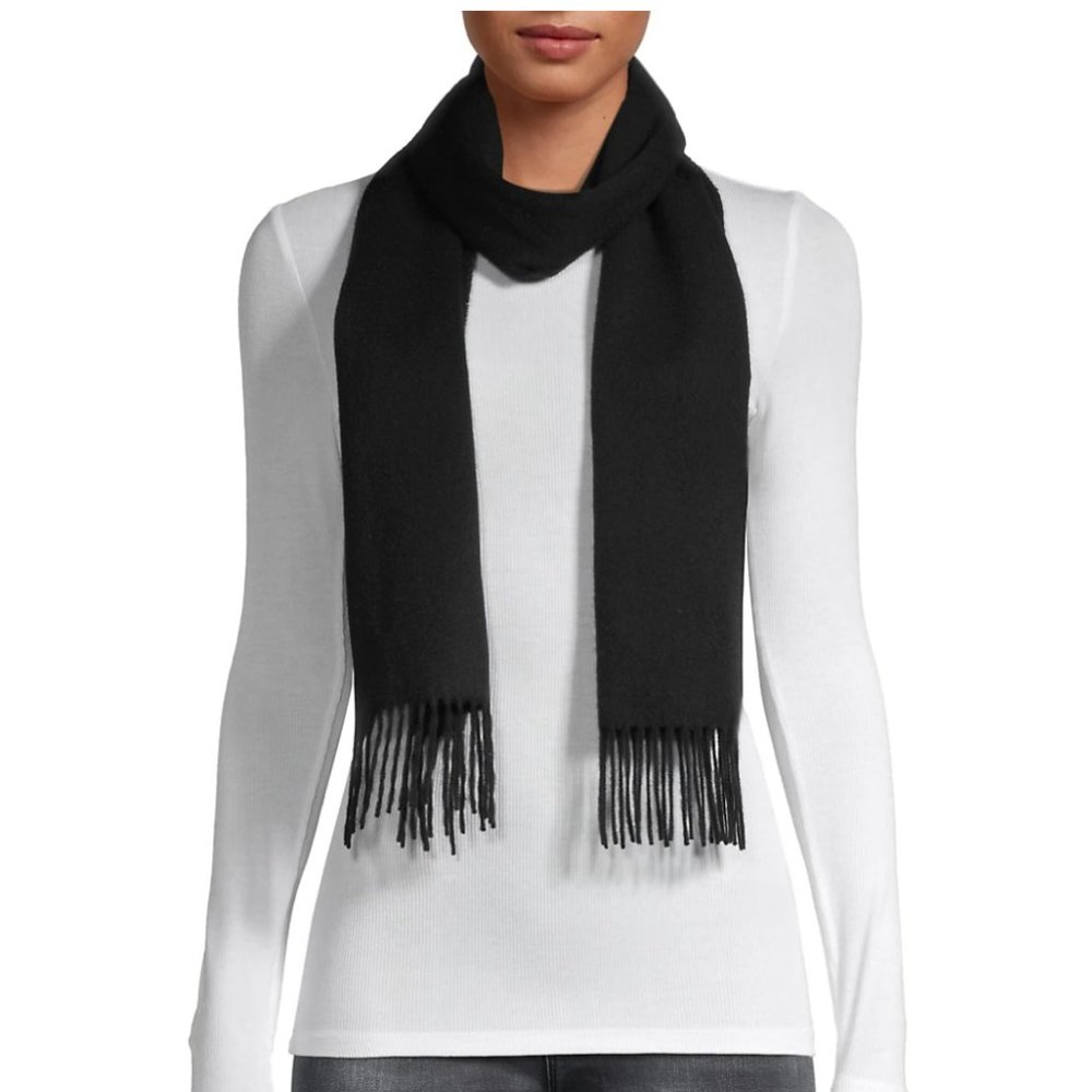 NWT SAKS CASHMERE SCARF